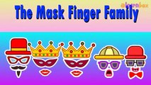 The Mask Cartoons Animation Singing Finger Family Nursery Rhymes for Preschool Childrens Song