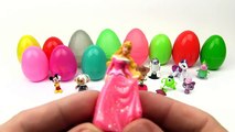 Play Doh Surprise Eggs Kinder Frozen Disney Princess Masha i Medved