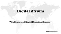 Web Design & Digital Marketing Company - Digital Atrium