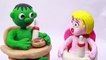 HULK vs Frozen Elsa MAKEUP Superhero In Real Life | Play Doh Stop Motion Animation