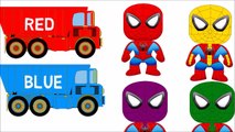 Monster trucks for children,Learn Colors With truck and Cars - Surprise Eggs and Funny Kids Toys