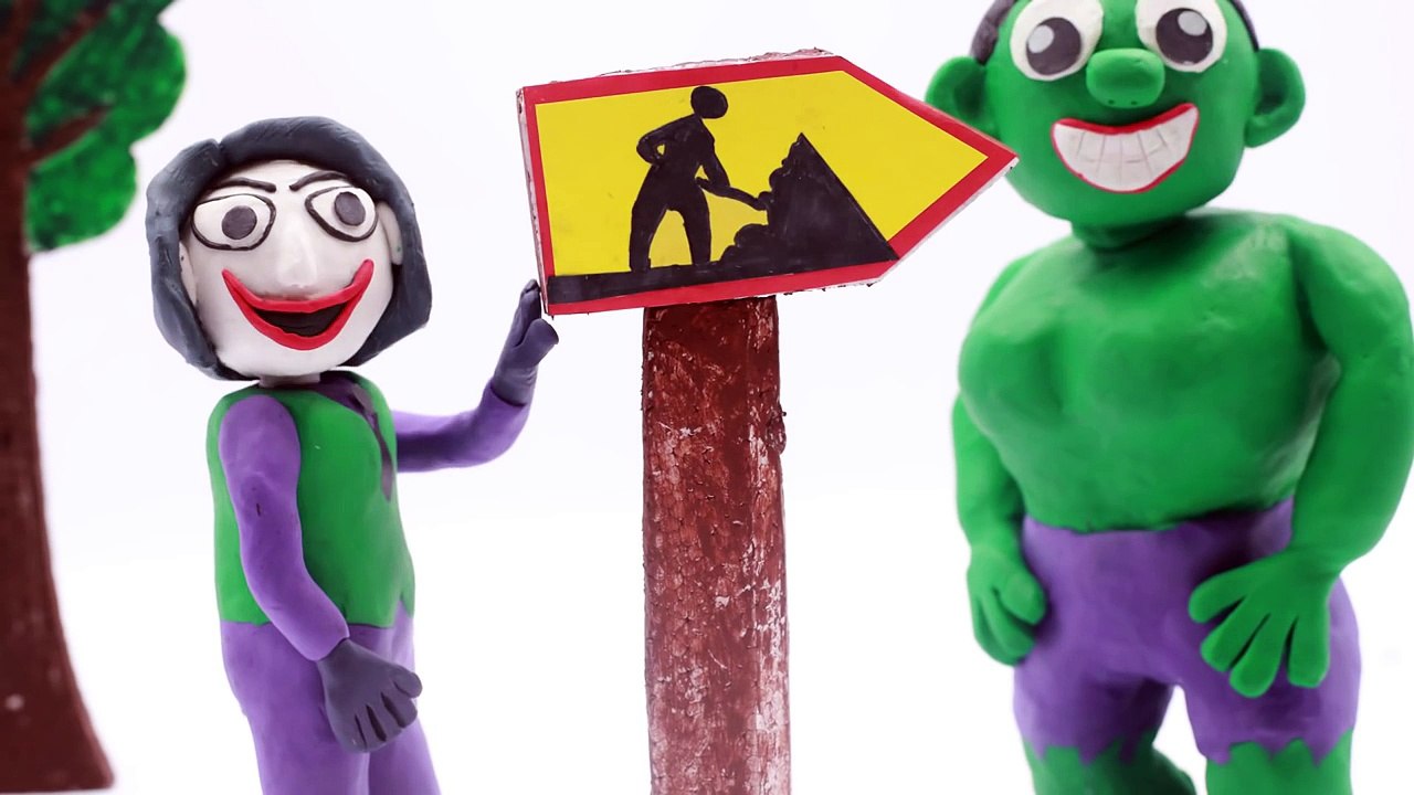 Hulk robbery and The return of Spiderman Superhero In Real Life Stop Motion Animation