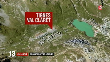 Avalanche à Tignes : plus de peur que de mal