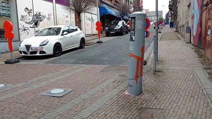 Les bornes et le mobilier urbain en mauvais état