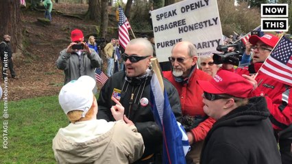Trump Protests in Lake Oswego, Oregon