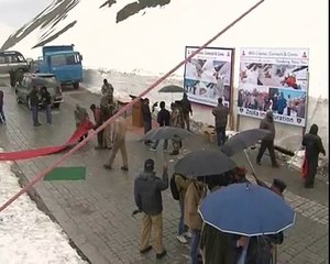Leh Srinagar Road  Start Ceremony Video