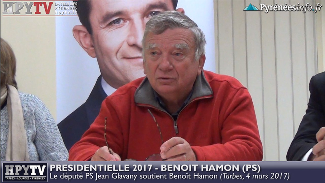 HPyTv Tarbes | Jean Glavany soutient Benoît Hamon (4 mars 2017)