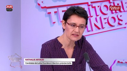 Nathalie Arthaud dénonce "l'indécence de François Fillon"