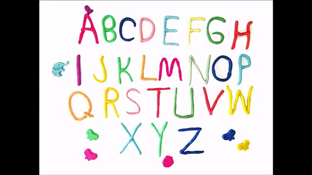 Play Doh ABCD Clay Dough ABC Videos for Kids Playdough Alphabet Playdoh Learning Play-Doh