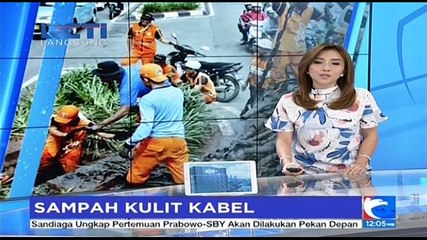 Kulit Kabel Kembali Ditemukan di Gorong-gorong Jakarta