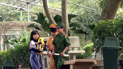 Frozen Elsa vs FREAKY Joker RUN OVER Police Car Toy w/ Spiderman Hulk in Real Life Superhe