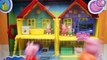 粉红猪小妹房子 Peppa Pig House Playset Toys Opening Peggy George Family Full Compilation