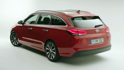 La déclinaison break de la Hyundai i30 s'offre une ligne de toit fuselée