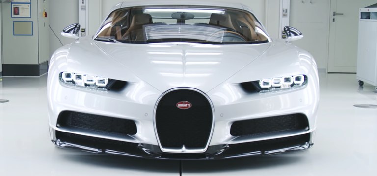 VÍDEO: Mira cómo se construye el Bugatti Chiron