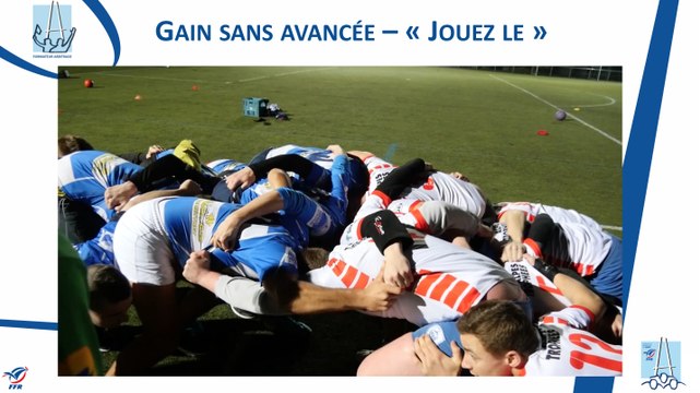 Mêlée ordonnée : la poussée en catégorie B et C'