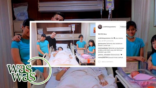 Kebahagiaan Ussy-Andhika atas Lahirnya Anak Keempat - WasWas 06 Maret 2017