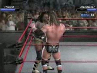 Smackdown vs Raw 2008 Triple H vs Booker T.