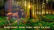 Finger Familly Daddy Finger Deer Forest Animal - Nursery Rhymes For Children - Bambi Carto