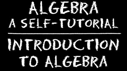Introduction to Algebra - Sample Lesson
