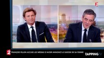 François Fillon accuse les médias d’avoir annoncé le suicide de Penelope Fillon (Vidéo)