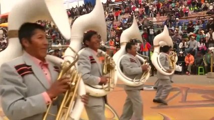 Tens of thousands attend traditional Carnival in Bolivia's Oruro