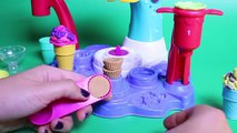 Play Doh Sweet Shoppe Perfect Twist Ice Cream Playset Unboxing Play-Doh Hasbro Toys Review