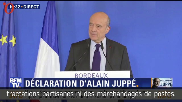 Présidentielle : Alain Juppé n’est pas candidat « une bonne fois pour toutes »