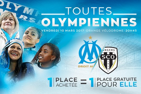OM-SCO Angers : toutes Olympiennes