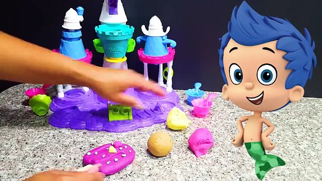 Учим цвета подсчет з/ играть doh мороженое фруктовое мороженое сюрприз игрушки пузырь гуппи Гил учить малышей