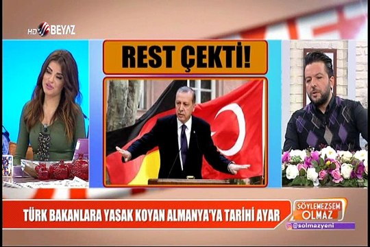 Cumhurbaşkanı Erdoğan’dan, Türk Bakanlara yasak koyan Almanya'ya tarihi ayar