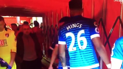 Jose Mourinho  absolutely furious with Mings after he stamp on Zlatan Head
