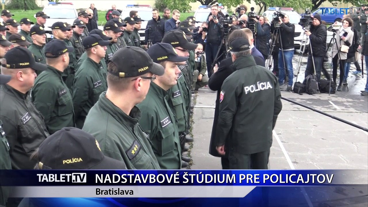 Rezort vnútra pripravil nadstavbové štúdium pre budúcich policajtov
