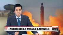 N. Korea fires four ballistic missiles into East Sea: S. Korean military