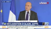 Alain Juppé :  « Je confirme que je ne serai pas candidat »