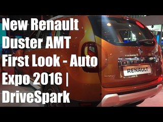 Tải video: New Renault Duster 2016 AMT First Look: Interior, Specs, Features - DriveSpark