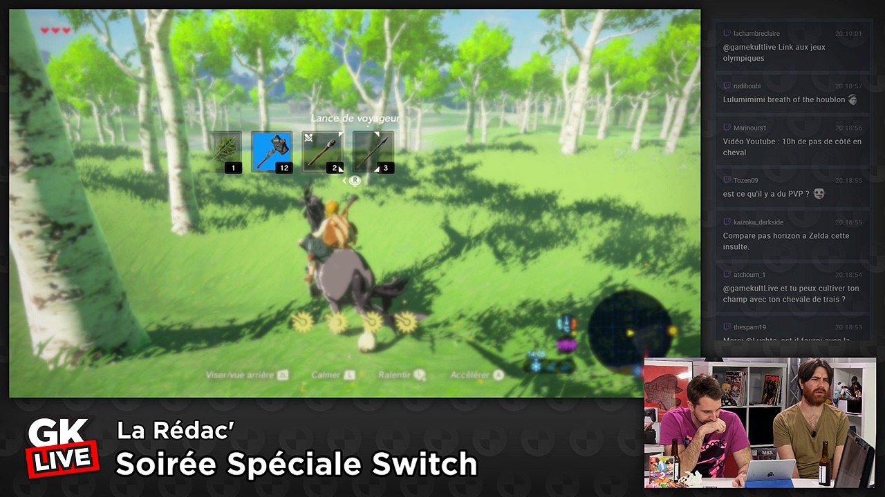 The Legend of Zelda : Breath of the Wild - GK Live