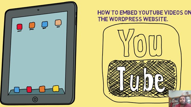 How to embed youtube videos on wordpress?