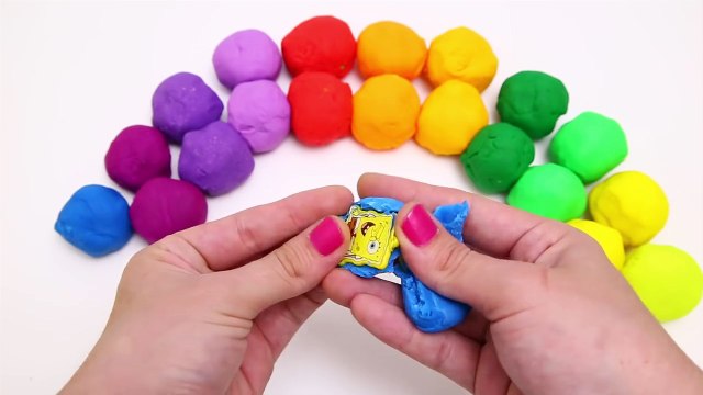 Play doh rainbow unboxing surprise eggs toys Play do arcoiris huevos sorpresa juguetes