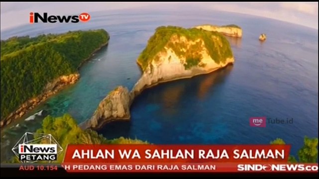 Keindahan Nusa Peninda Jadi Destinasi Liburan Raja Salman