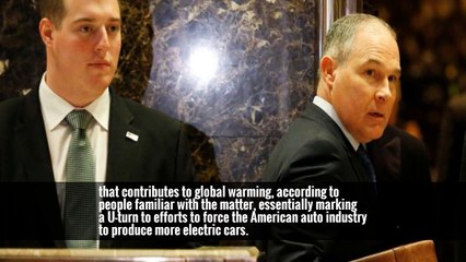 Trump to Undo Vehicle Rules That Curb Global Warming -