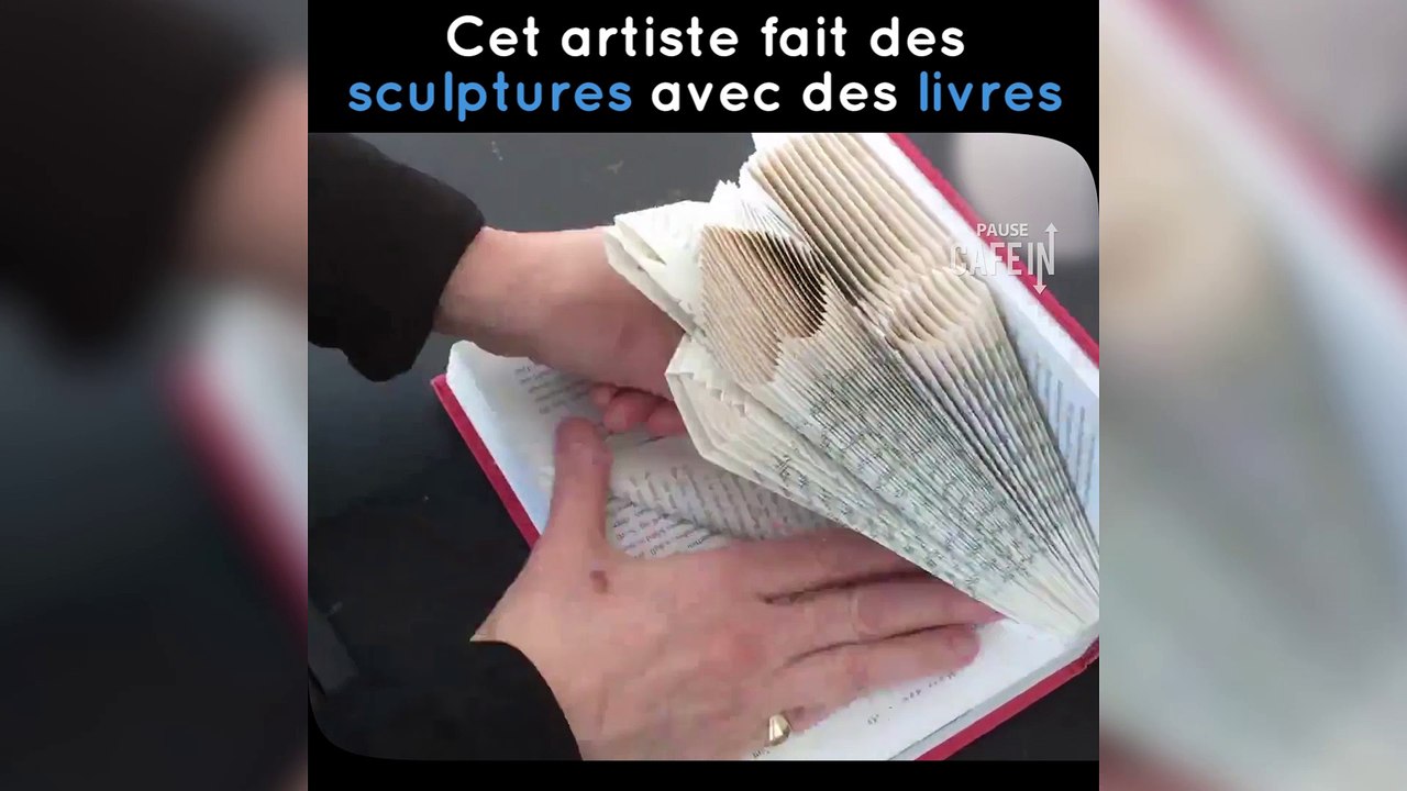 Comment créer des sculptures avec des livres