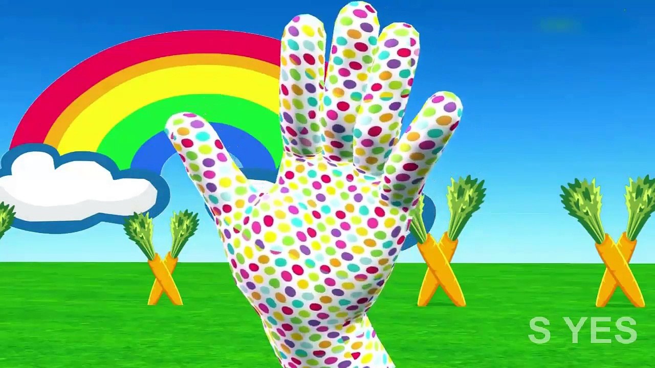 Rabbit Finger Family Nursery Rhymes For Kids | 3D Animation English Nursery Rhymes For Kids