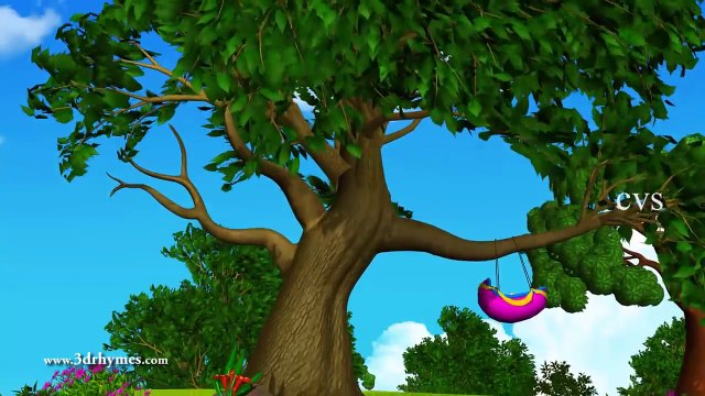 3D Animation Rock-A-Bye Baby English Nursery rhymes for children with lyrics