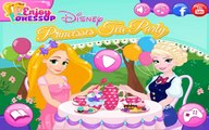 Disney Princesses Elsa and Rapunzel Tea Party | Princess Baby Girl Games