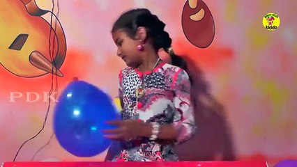 Beautiful teen Girl Popups BALLOONs to learn Colors to Kids Toddlers | Best Educational Video