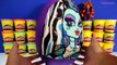 GIANT CLAWDEEN WOLF Surprise Egg Play Doh - Monster High Toys Shopkins MLP Minions