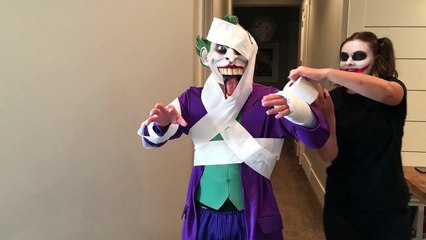 Bad Baby Joker Girl vs Joker Girl TWIN?! Bad Baby Victoria Gumball Surprise Prank in Real