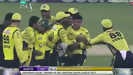 Check out Australian Media Report on Peshawar Zalmi Winning PSL 2