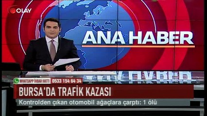 Bursa'da trafik kazası (Haber 05 03 2017)