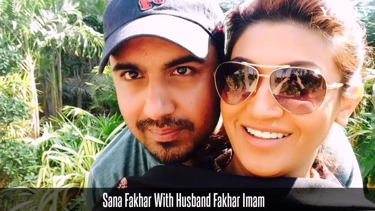 Sana With Husband And Sons
